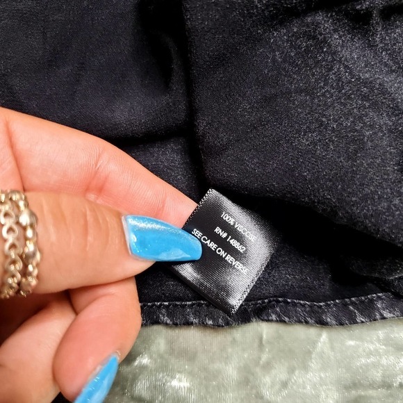 Torrid Satin Charmeuse Goddess Neck Tank - Picture 3 of 7